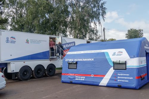 «Мобильная поликлиника» приедет в село Большое Елово
