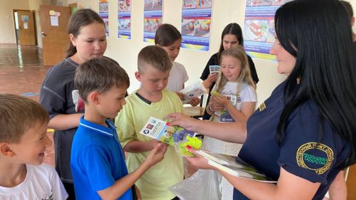 Общественники и полицейские Елабуги провели игру-викторину «Я знаю ПДД»