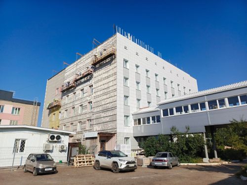 В Елабуге завершается ремонт здания терапевтического отделения