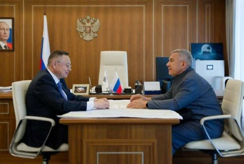Раис РТ и глава Минстроя России обсудили новый нацпроект в строительной сфере