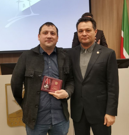 Елабужанину вручили Орден Мужества