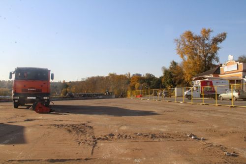 В старой части Елабуги уберут с улиц крытые площадки около кафе
