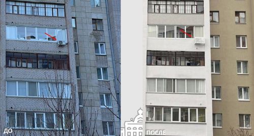 За нелегальные кондиционеры — под протокол: в Елабуге приводят в порядок фасады домов
