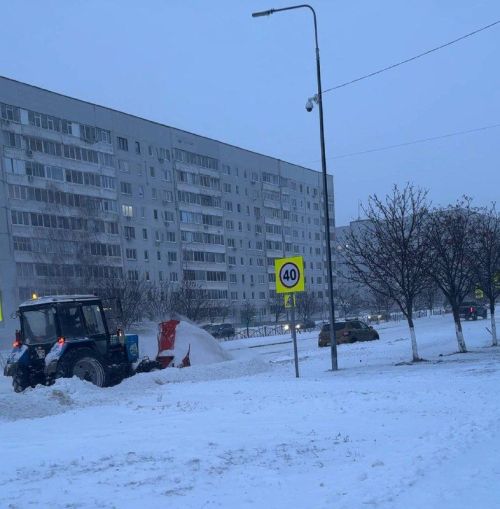 Елабуга справляется с последствиями внезапной метели