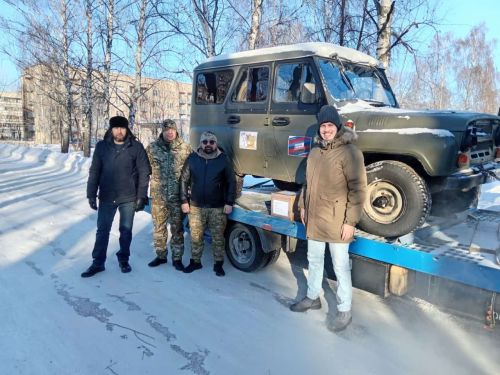 Долгожданные новости от полка 1234: УАЗ, переданный волонтерами, помогает на передовой