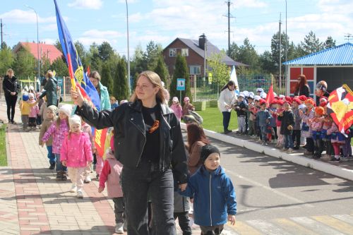 В Елабуге в детском саду торжественно провели Парад Победы