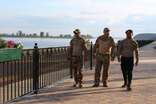 Ветераны СВО патрулируют Елабугу в составе ДНД