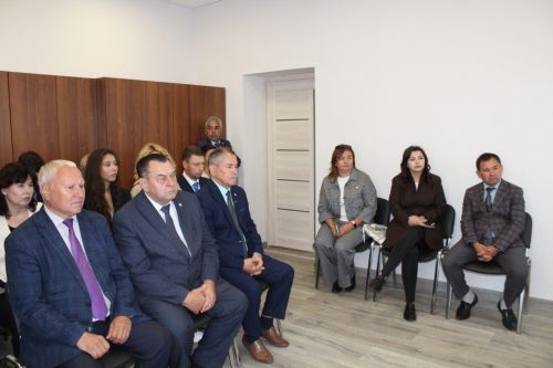 В Елабужском районе открыли новое здание исполкома с участием Экзама Губайдуллина