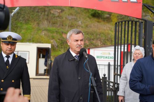 «Метеор-2020» с туристическим десантом торжественно встретили в тысячелетней Елабуге