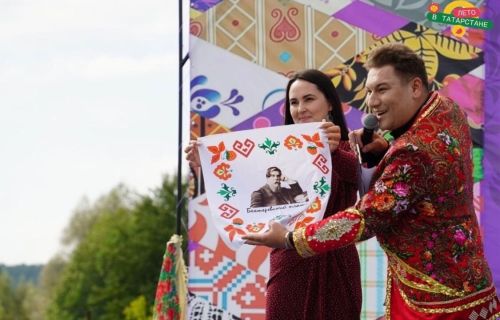 В Елабужском районе впервые отпраздновали Праздник Бехтеревского платка