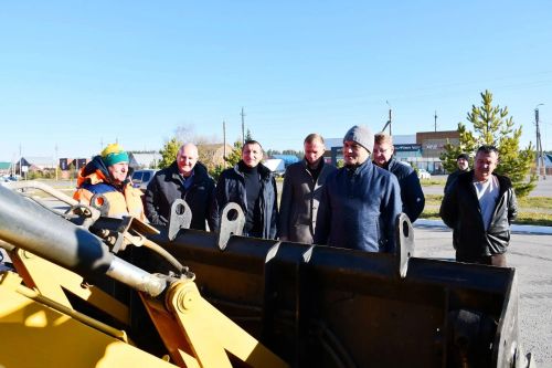 Глава Елабужского района провел смотр зимней техники