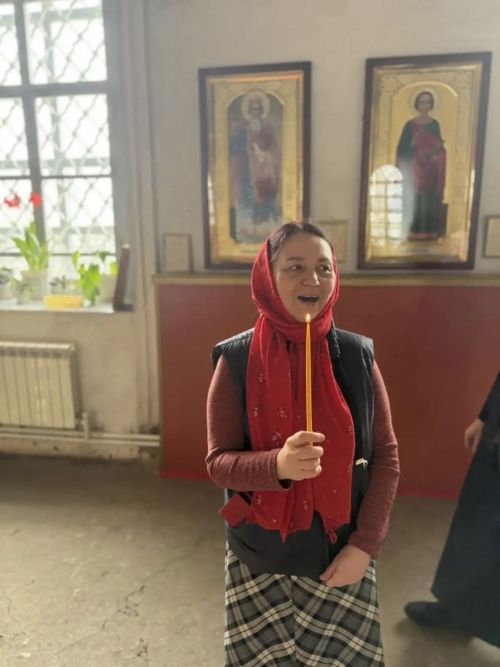 В Спасский собор Елабуги доставили Благодатный огонь