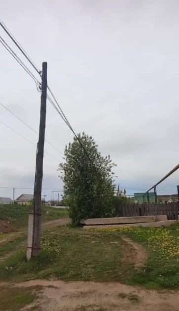 В Елабужском районе приступили к демонтажу деревянных опор «Таттелекома»