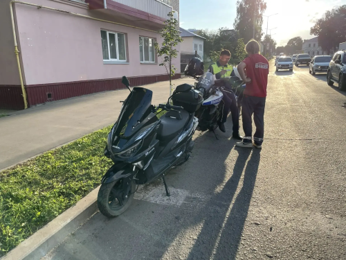 «Мотобат» выявил двух нарушителей на мотоциклах в Елабуге