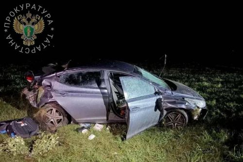 Отец сел пьяным за руль — в аварии в Татарстане погиб его 13-летний сын
