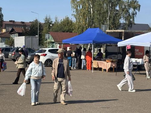 В Елабуге проходит сельскохозяйственная ярмарка