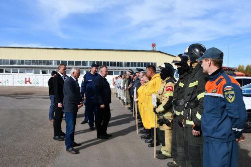 В Елабуге отрабатывают действия при пожарах, авариях и прилетах БПЛА