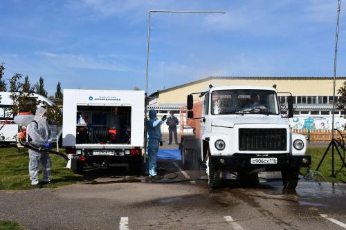 В Елабуге отрабатывают действия при пожарах, авариях и прилетах БПЛА