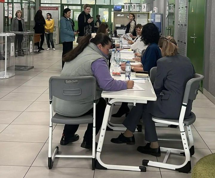 В Елабуге стартовал первый день голосования на выборах в Госдуму