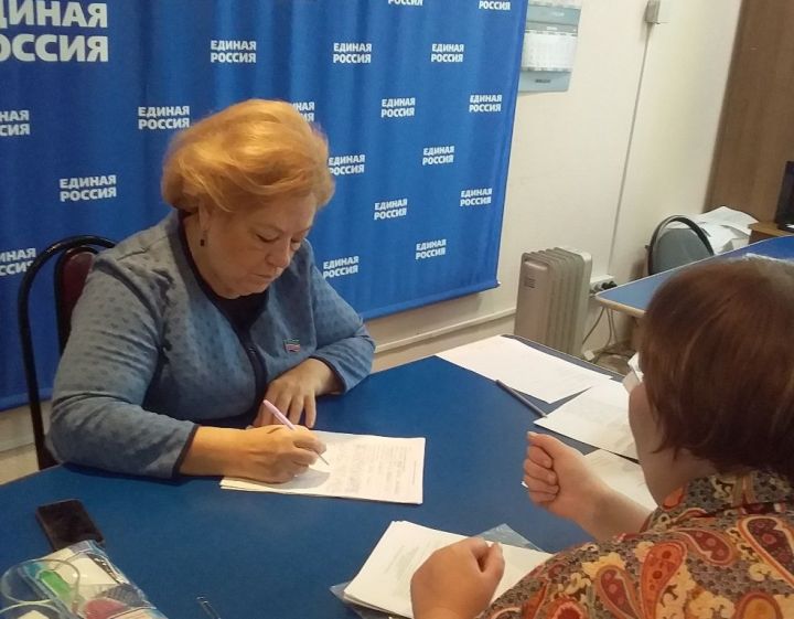 Татьяна Воропаева провела личный прием граждан в Елабуге