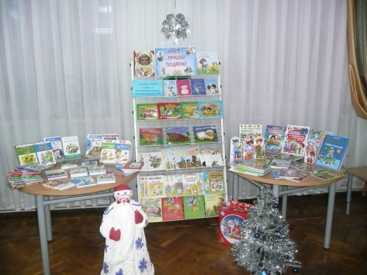 Елабужская детская библиотека получила 116 экземпляров уникальных книг