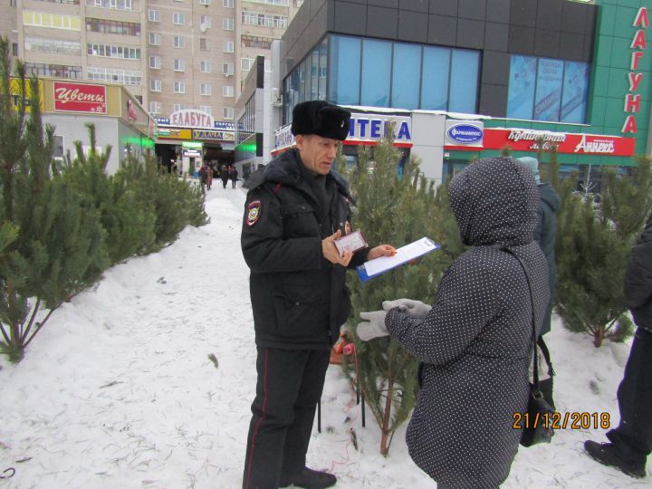 В Елабуге проходит операция "Ель"