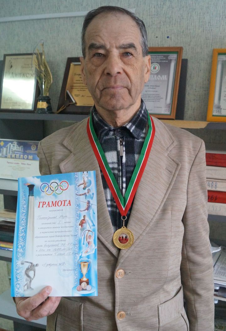 Елабужанин стал призером в чемпионате по легкой атлетике