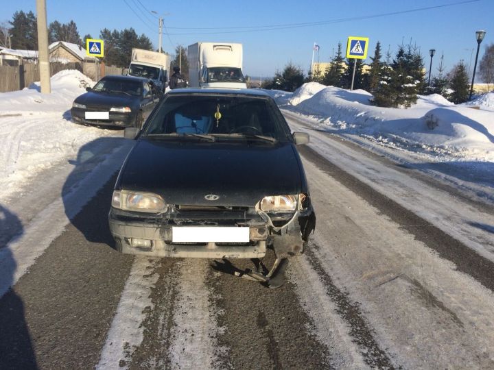 В Елабуге автоледи сбила женщину на пешеходном переходе