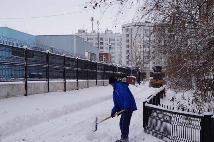 Сильный снег и метель ожидаются в Татарстане