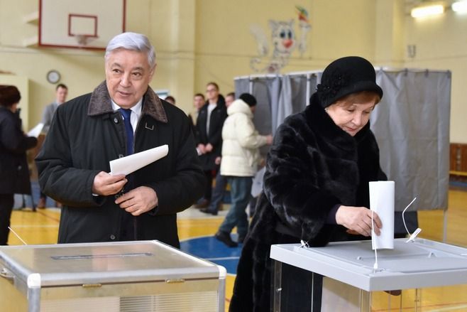 Фарид Мухаметшин проголосовал на выборах Президента России