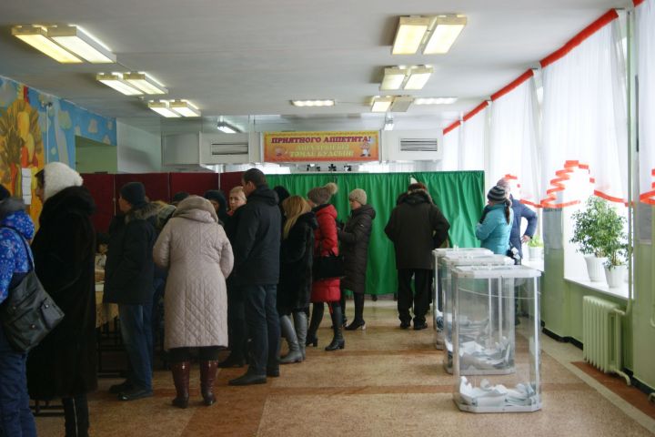 Явка на выборах в Елабуге на 15 часов дня  составила 59,93 процента