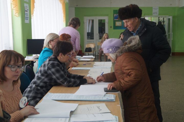 В Елабуге завершились выборы Президента России