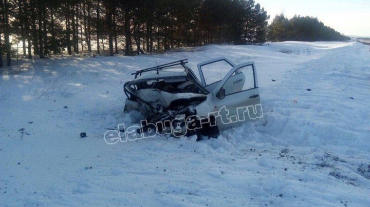 В Елабужском районе в ДТП разбилась семья