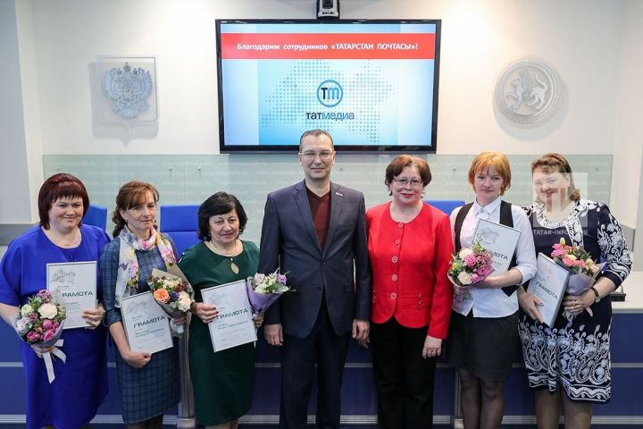 Андрей Кузьмин наградил лучших почтальонов Татарстана