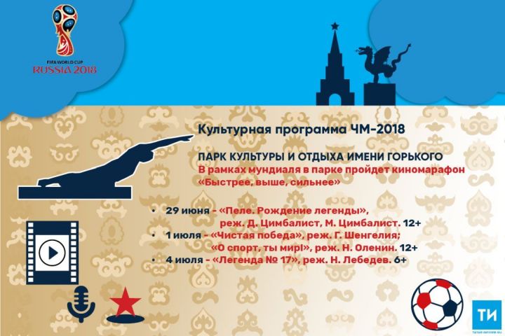 Культурная программа ЧМ-2018: Парк культуры и отдыха имени Горького