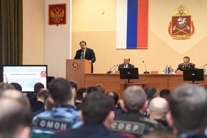 В Управлении Росгвардии по Татарстану подвели итоги служебно-боевой деятельности в 2018 году