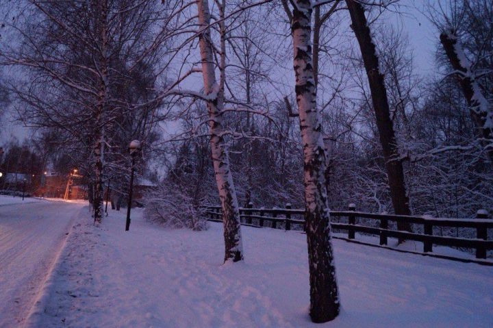 Ночью Татарстан ждут 30-градусные морозы