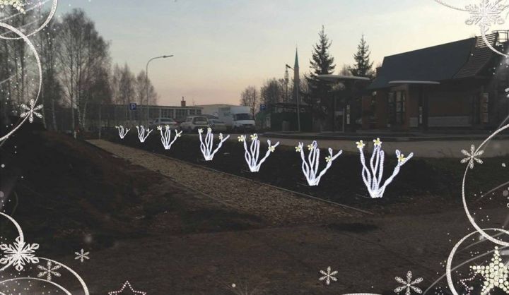 Стали известны новые подробности новогоднего преображения парка "Чебурашка" в Елабуге