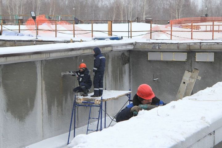 "Алабуга" продолжает работы по реконструкции районных очистных сооружений