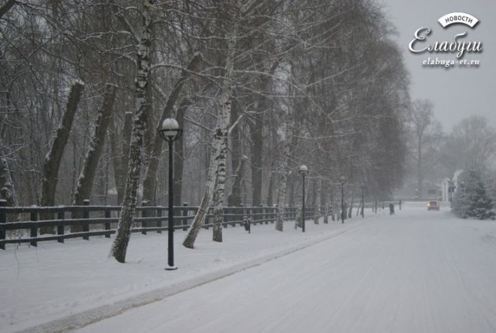 В ночь на 1 января в Татарстане ожидается метель