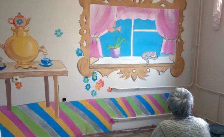 В Елабужском доме-интернате появилась новая комната для пожилых людей с ментальными нарушениями