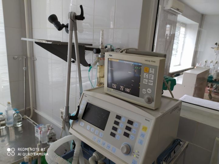 В Covid-госпитале Елабуги на лечении находятся 84 человека