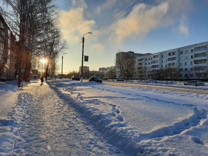 В Татарстане на дорогах сохранится гололедица