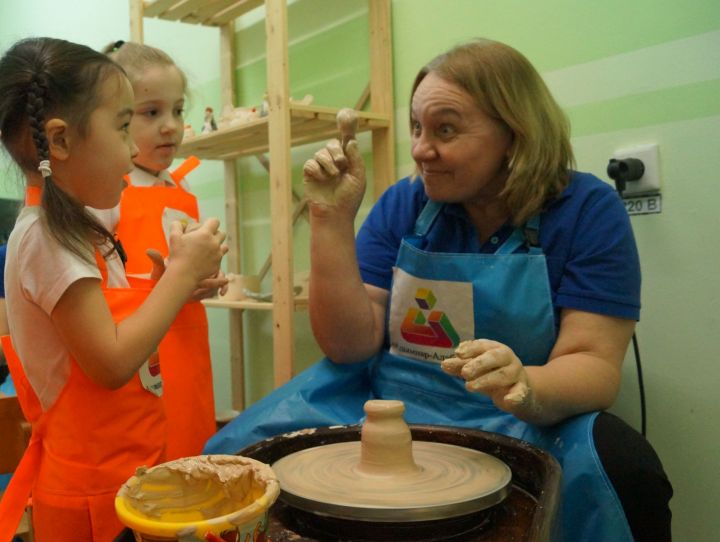 Воспитанники Елабужского детского сада осваивают гончарное мастерство