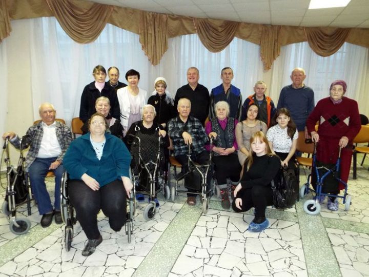 В Елабужском доме-интернате для престарелых и инвалидов, прошло памятное мероприятие,приуроченное к Сталинградской битве