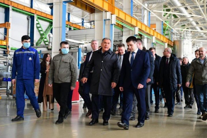 Президент Татарстана посетил Елабугу