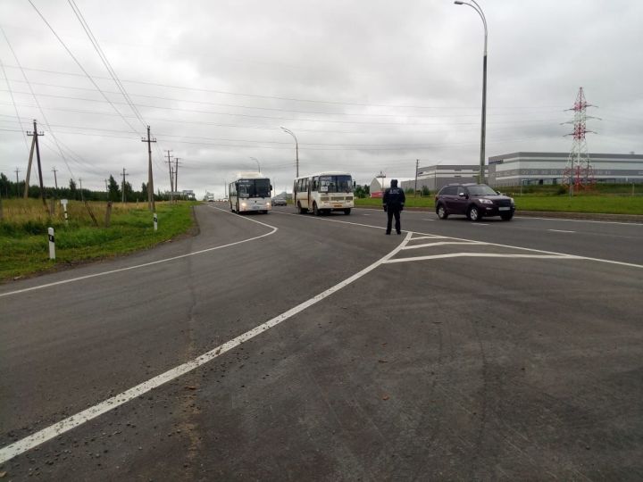 В Елабуге в ходе утреннего рейда наказали 18 водителей