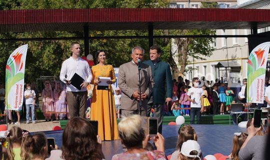 Президент РТ открыл обновленный сквер «Авангард» в Казани