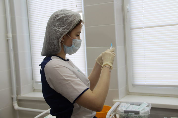 В Елабужском районе от Covid-19 вакцинировано 65,8 % жителей