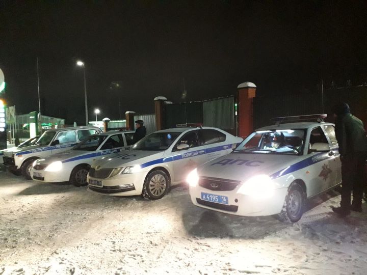 В Елабуге задержаны девять опасных водителей